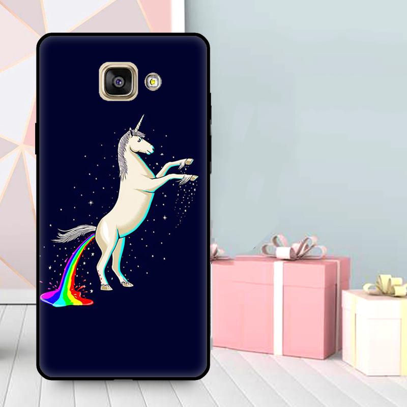 

Cute Rainbow Unicorn For Samsung J3 J5 J7 J510 J310 J330 J710 J730 2016 2017 J4 J6 Plus A6 A8 A9 J8 2018 Case A7 2018 - A750