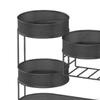 4 Tiers Iron Fruit Basket Snacks,Container Home Decoration Kitchen Storage Organisation,Space Saving
