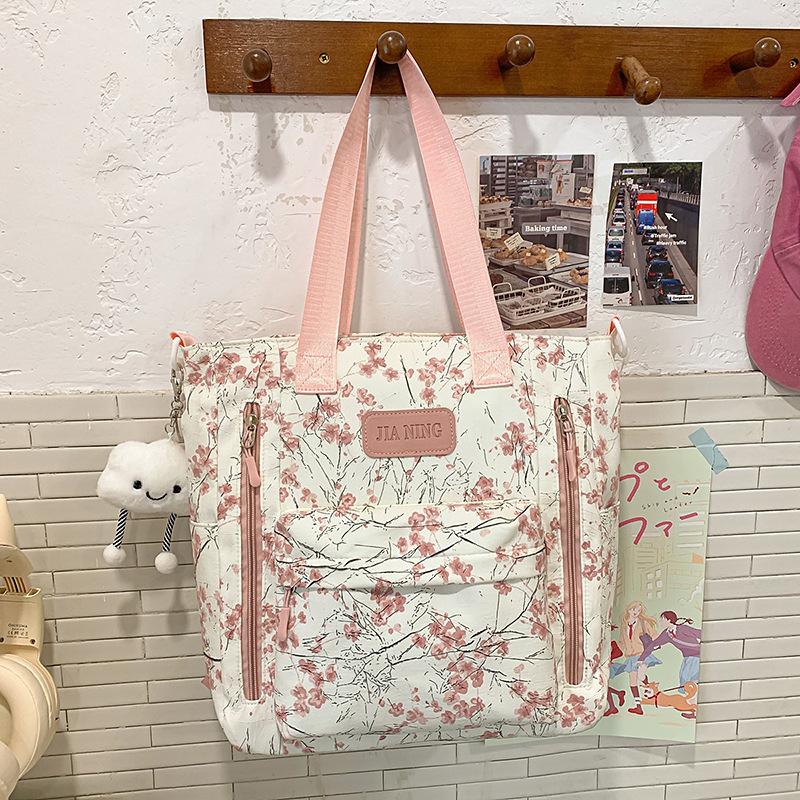 New Chinese style high value fresh and sweet backpack girl junior high school students lightweight large capacity backpack