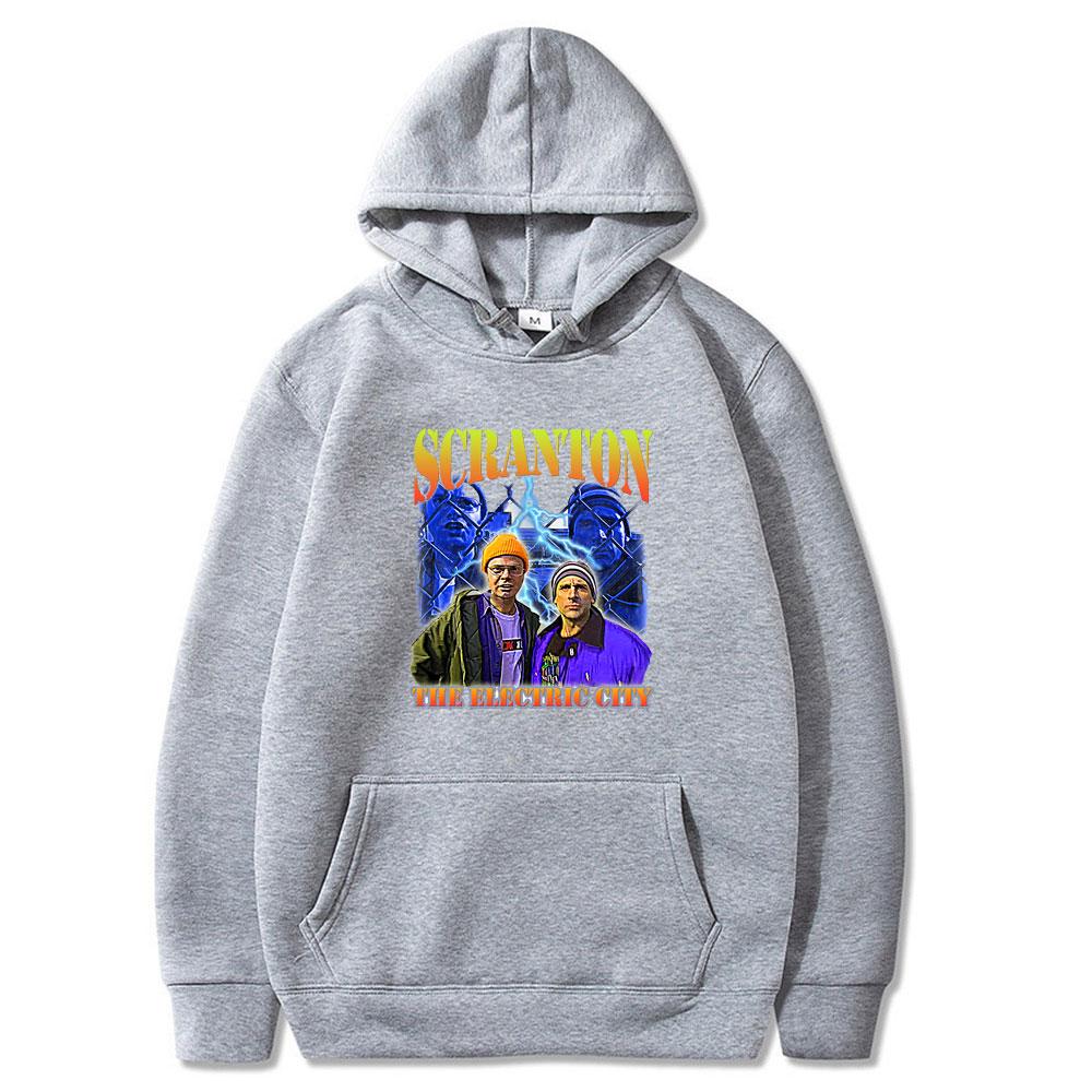 Scranton Свободная повседневная толстовка унисекс The Office Dunder Mifflin Dwight — фото 6