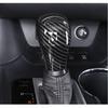 Carbon Fiber Gear Shift Knob Cover Trim 1pcs For Toyota Highlander 2015-