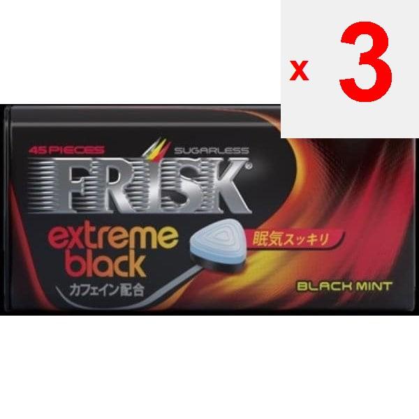 Kracie Frisk Extreme Black Black Mint 31.5gFrisk Extreme Black Black Mint Spreads the Strongest Le Frisk Extreme Black Black Mint Spreads the Strong
