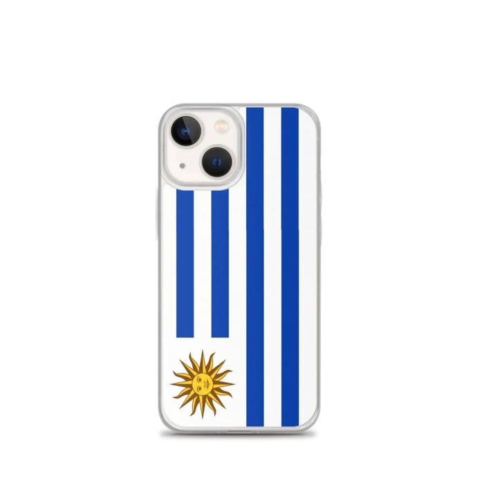 Coque Télephone Drapeau Uruguay - iPhone 13 mini