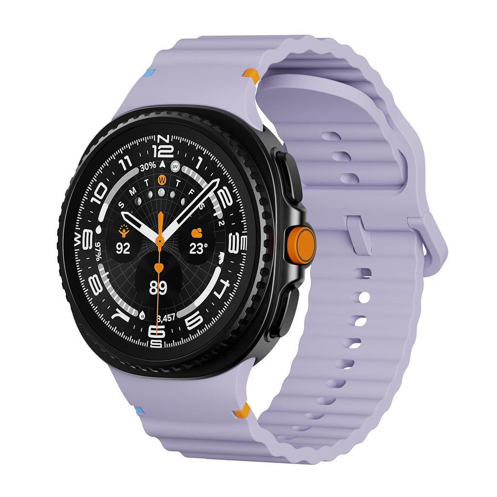 Silicone Band for Samsung Galaxy Watch 8 40mm 44mm Strap Accessories Smartwatch Rubber Bracelet for Samsung Galaxy Watch 8 Classic Strap