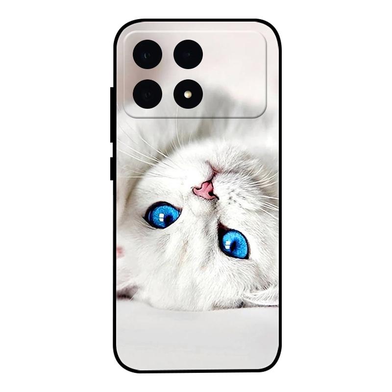 For Poco F8 Pro Case Soft Silicone Painted Shockproof Back Cases For Xiaomi Poco F8 Pro pocoF8 Pro Cover TPU Coques Cute Cartoon