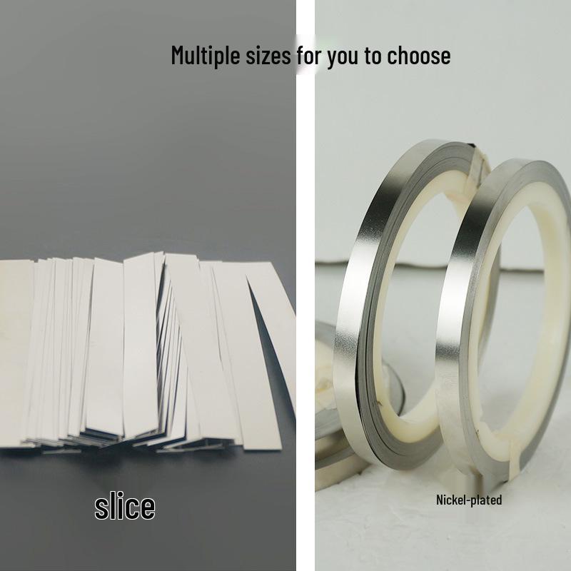 Nickel-Plated Steel Strip Roll for Battery Connector Tabs (18650/26650/32650 Battery Spot Welding)