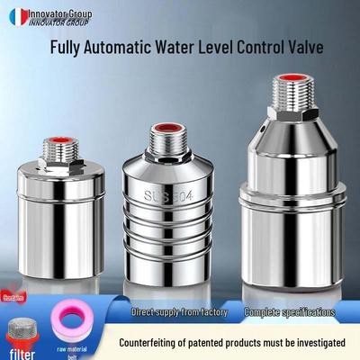 Válvula de flotador de control automático de nivel de agua de acero inoxidable 304 para tanques