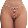 European And American Fashion Luxury Body Chain Shorts, Sparkling Ruby Sexy Crystal Thong Nightclub Bikini Waist Chain