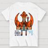 May the Fourth Be With You Cotton Summer Casual Cool Loose T-Shirt