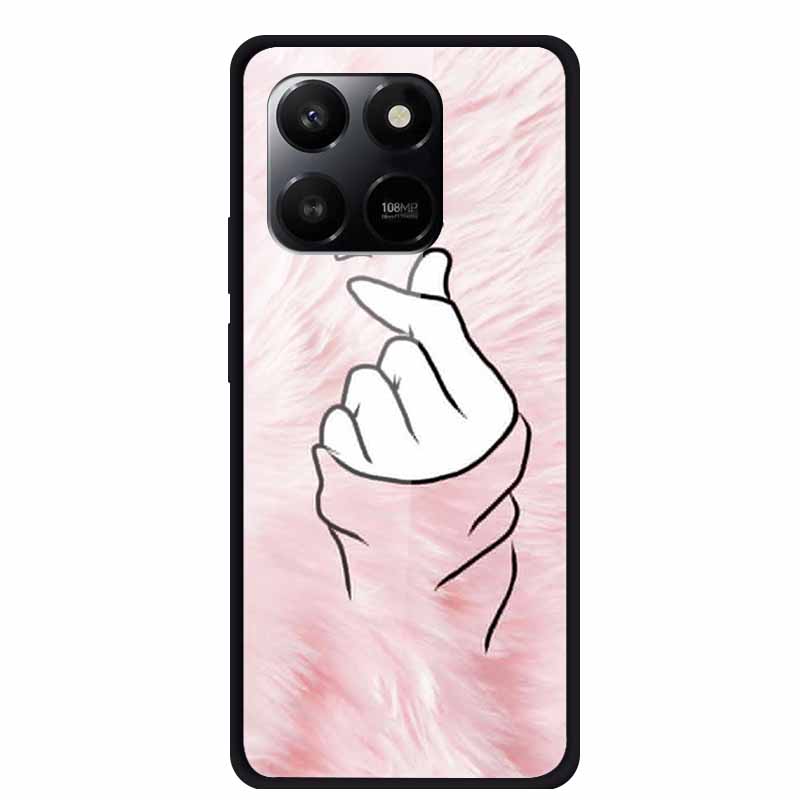 6.77" Glass Back Cover For Honor 400 Smart X7d 2025 Case Tempered Glass Case For Honor Play 10T 5G Case Protective Fundas Shells