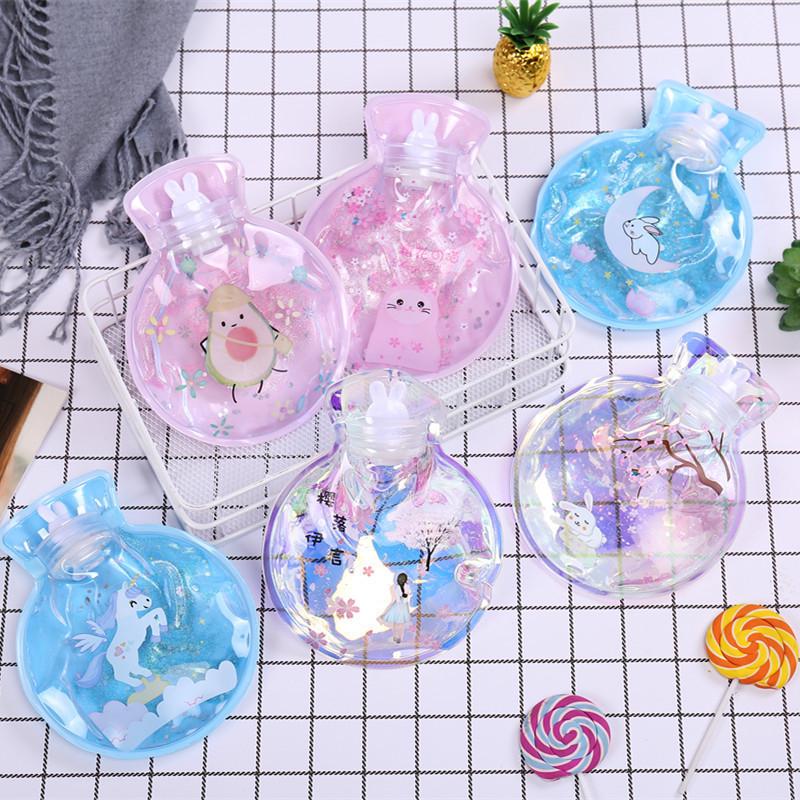 Mini Plush Cartoon Hot Water Bottle & Hand Warmer