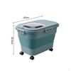 Cat Food Storage Container Box Organizer Large Leakproof Grains Rice