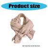 Ragged Knitted Neck Scarf Plush Warm for Men Women Winter Season Neck Gaiter Stylish Winter Neckwear