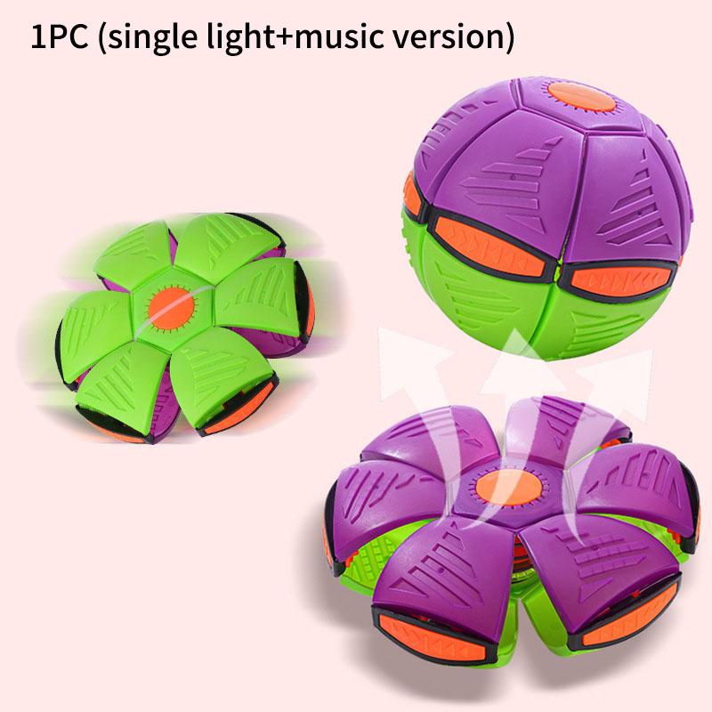 1PC Deformed UFO UFO Dog Durable Plastic Interactive Pet Playmate, Suitable for Training and Behavior