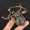 Kyanite Necklace Copper Wire Wrapped Necklace Adjustable Necklace Handmade Copper Jewelry Gemstone Necklace Designer Jewelry Engagement Gift