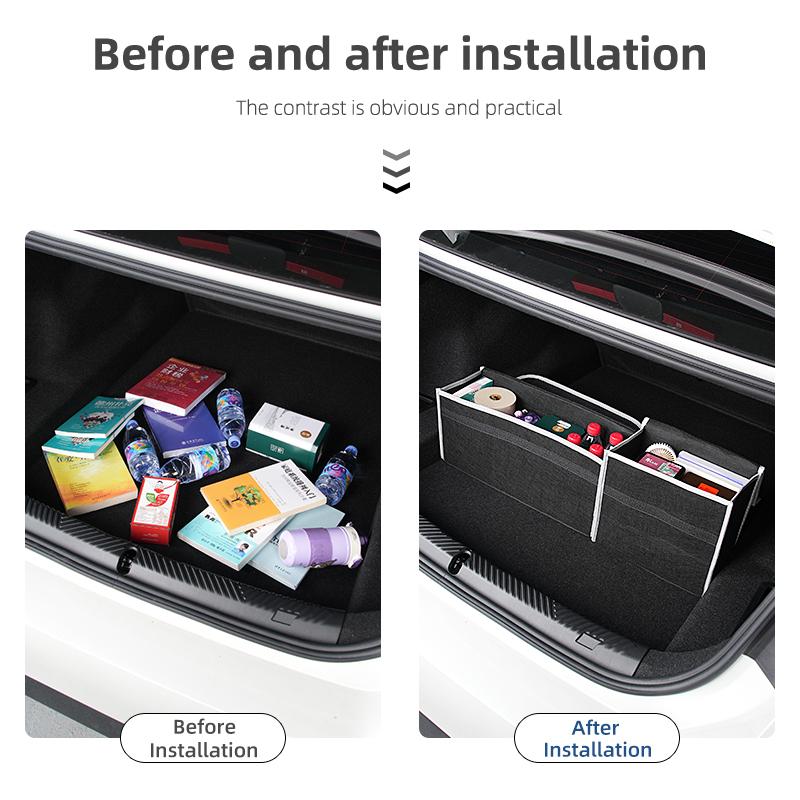 GLC GLB Car Storage Bag Car Trunk Storage Box Organizer Tool Car Accessories For Mercedes Benz AMG A C E Class C180 C200 C260 C