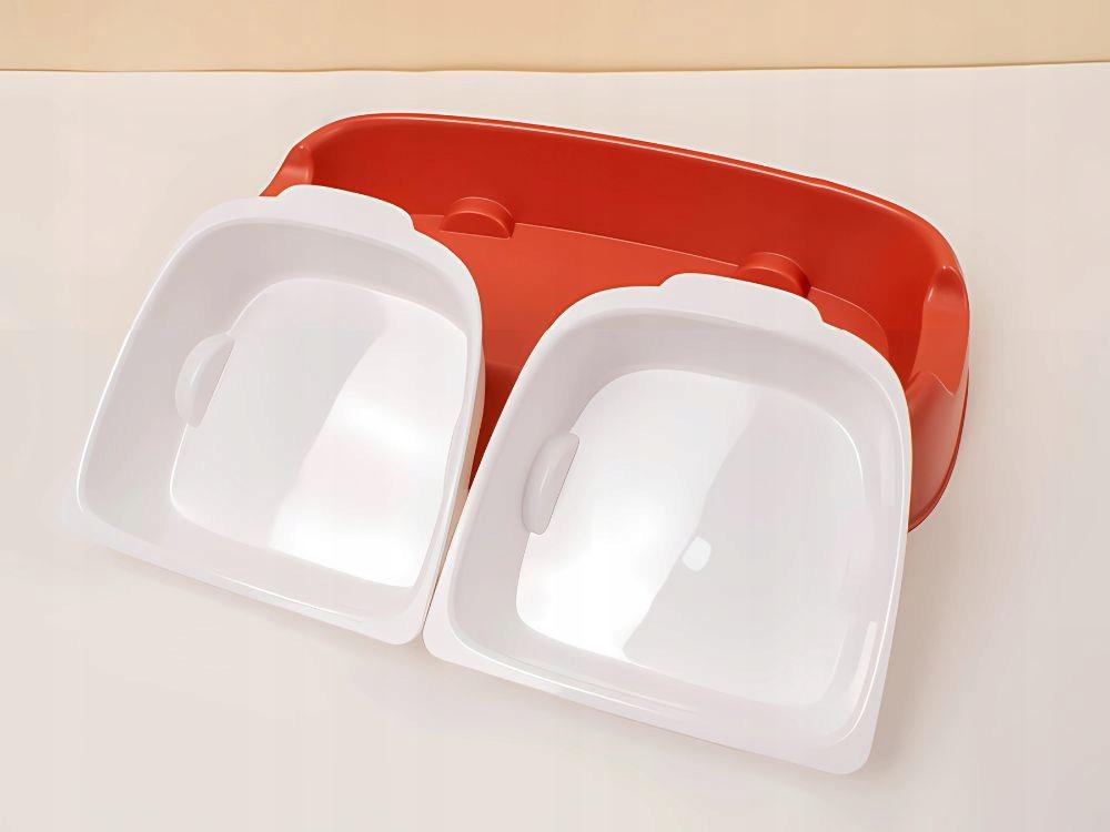 Double Dog Bowl 2 Red (40)