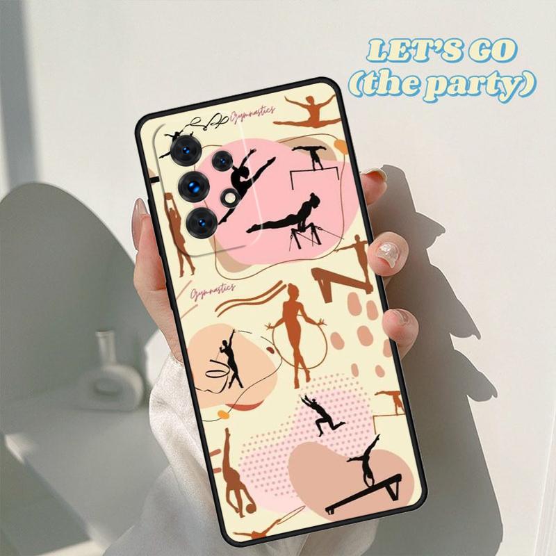 Love Gymnastics phone case For Samsung Galaxy A42 A31 A40 A51 A71 A32 A80 A91 A52 A72 A73 A20e A21S A50 A70 A11 A12 Cover