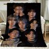 Male Idol Group Portrait Blanket Blanket Suitable For All Seasons Bedroom Sheet Outdoor Plush Blanket