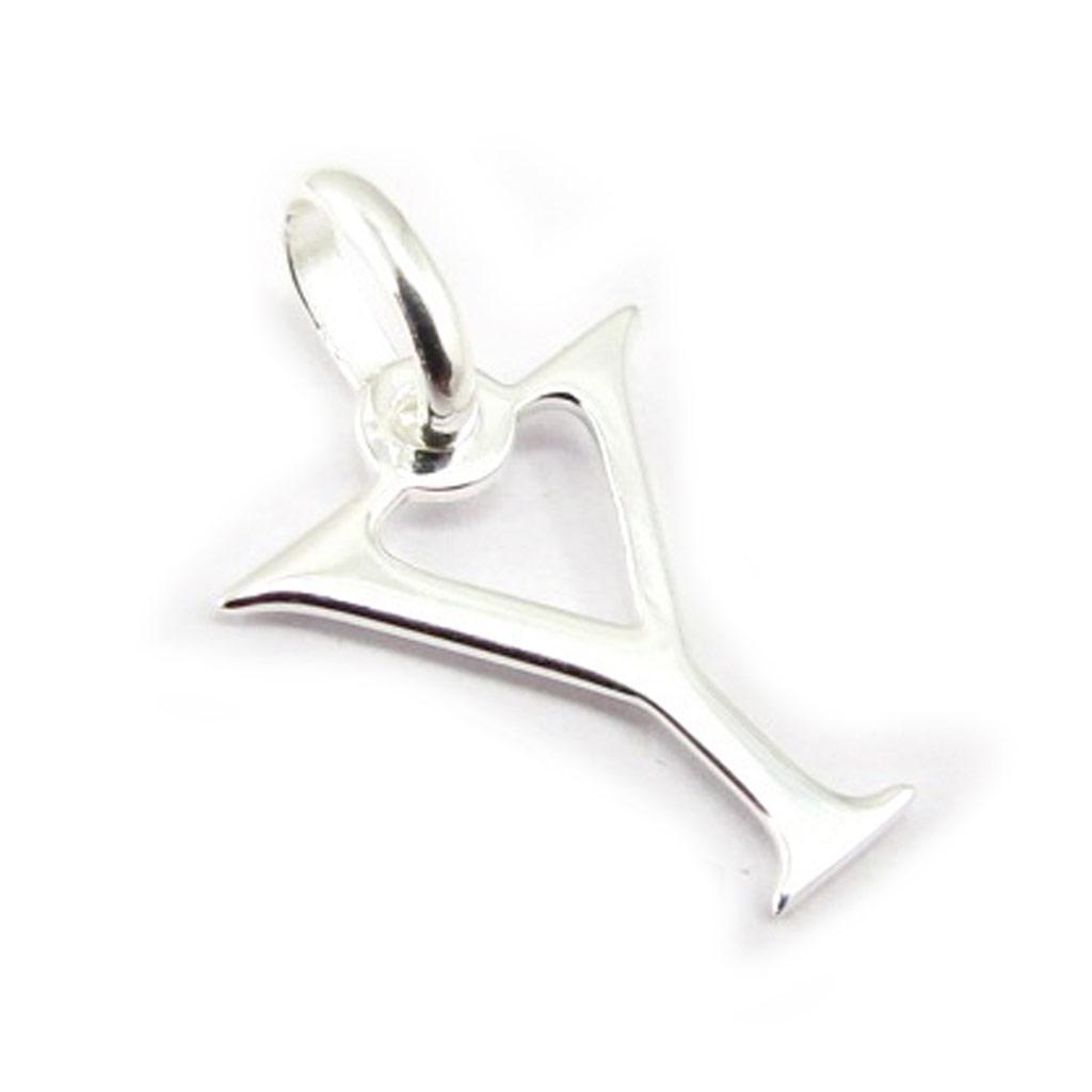 Les Trésors De Lily [K3654] - Pendentif Argent 'Lettre Y'
