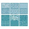 Silkscreen Stencils Self-Adhesive Silk Screen Print Stencils Jewelry Making Tool