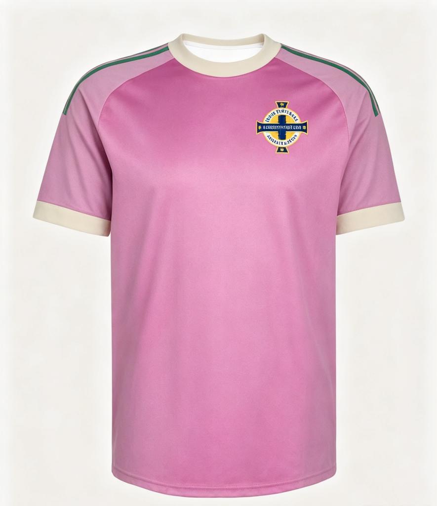 2026 Nieuwe Heren T-shirts, Noord-Ierland Voetbalteam Jerseys, Zomer Trainingskleding, Familie- en Kindert-shirts