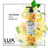 Gel de duș Lux Botanicals, floarea soarelui și aloe vera, gel de duș pentru femei, extracte 100% naturale, dă o piele strălucitoare, fără parabeni, 450 ml