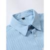Summer Polo-neck Solid Color Casual Fashion Folds Shirt Male Short Sleeve Single Breasted Cardigan Top Men