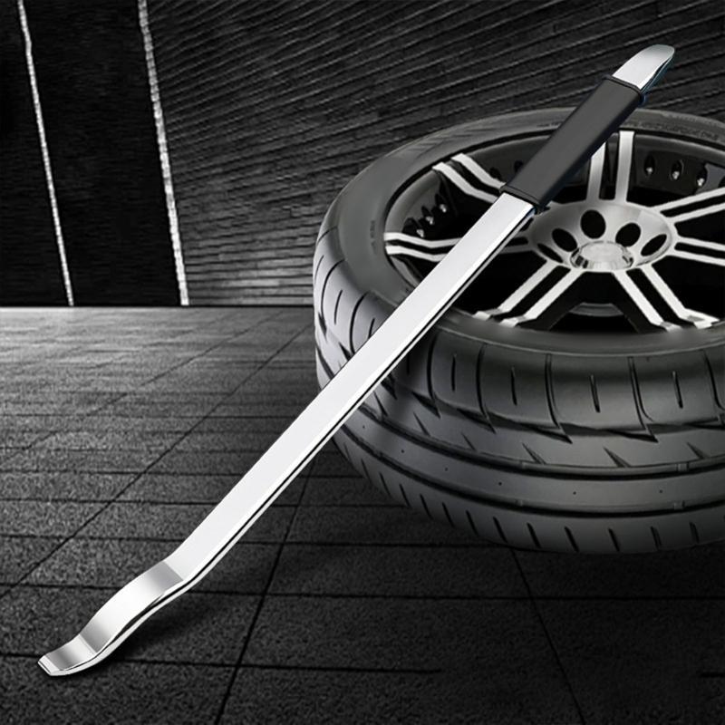 X7JF Heavy Duty Tire Pry Bar with Easy Grip Handle Multifunction Tire Changer Levering Tire Mounting Tool Simple for Repair Man