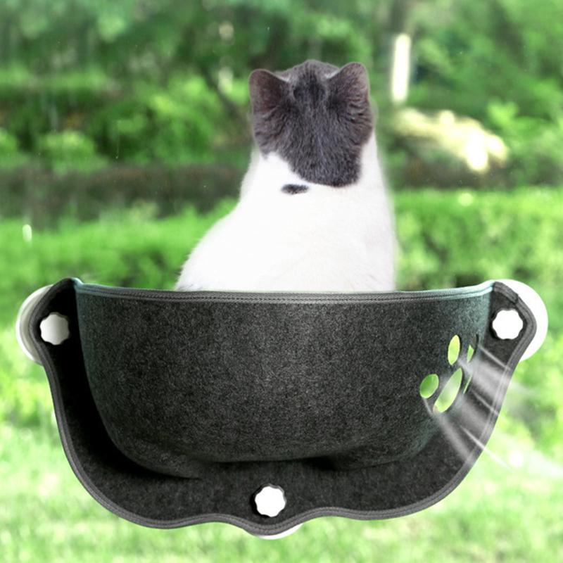 Cat Window Hammock With Strong Suction Cups Pet Kitten Hanging Bed For Storing Warm Cat Hammock Sun Seat Bed Pet Supplies