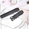 22mm Skórzany Pasek do Zegarka Pasuje do Suunto X-Lander Military Watch Opaska na Nadgarstek Męska xlander Czarne Akcesoria do Zegarka