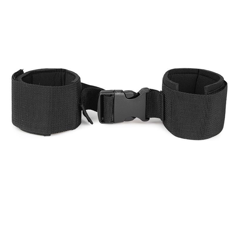 Double Ankle Straps for Gymnastics & Dance Coordination Black (One Size)