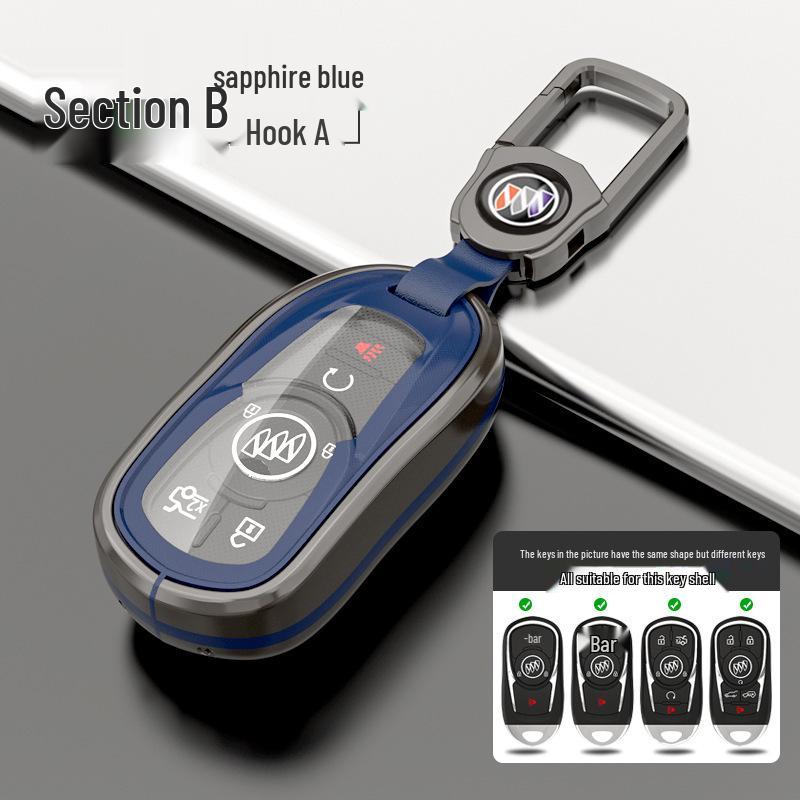 Buick Key Cover for Regal, LaCrosse, GL6, Encore, GL8, Verano, Envision, Enclave.