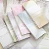 60 sheets Long strip notebook with white space, Time series, European minimalist theme, notebook, message, note material, paper