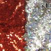Tela Brillante de Lentejuelas 100x130cm Chip Flip de 5mm Funda de Almohada Material de Lentejuelas Reversible Escama de Pez Funda de Almohada Reversible Material de Lentejuelas Disfraz de Escenario Accesorios de Moda
