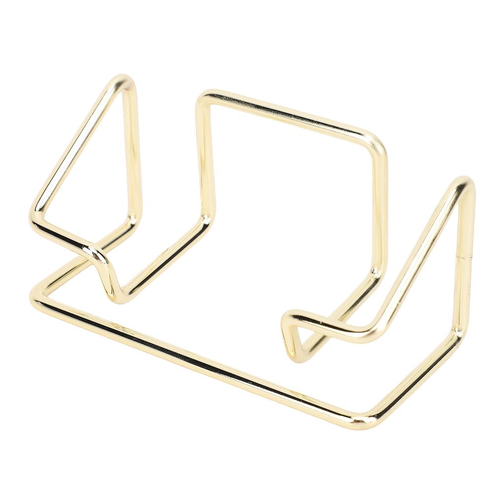 5PCS Business Card Holder Iron Slick Finish Multifunctional Business Card Holder Display for