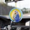Cartoon Acrylic Style Christmas Tree Ornaments Adorable Car Interior Decor Pendant Hanging