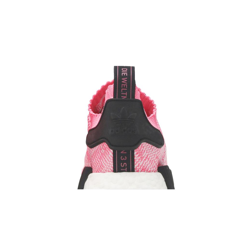 adidas NMD_R1 Primeknit da donna 'Solar Pink' (taglie da donna) Scarpe Casual Solar Pink / Solar Pink-Core Black AQ1104