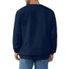Men's Loose-fitting Casual Waffle-weave  Neck Long-sleeved Top