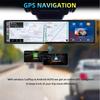 4K Car DVR 9.66/11.26” Wireless Carplay Android auto DashCam for Rear view Camera Mirror 1080P Video Drive Recorder  Wifi GPS