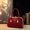 European and American Retro Glossy Elegant Women's Handbag New Cross-Border Exclusive Hot-Selling Single Shoulder Handbag Manufacturer Dropshipping