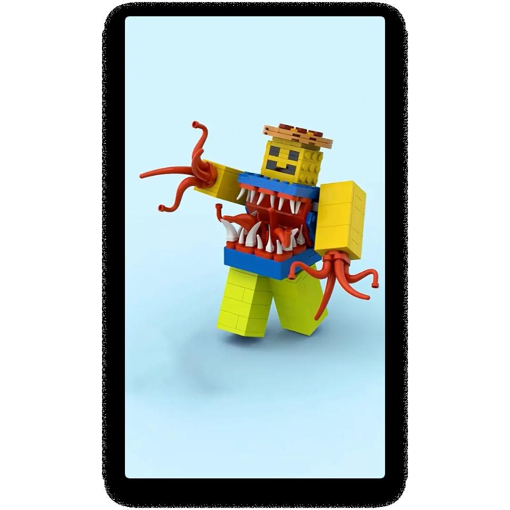 Nowy Zestaw Klocków do Budowania Postaci z Gry Horror, Zabawki Klocki z Figurkami Potworów dla Dzieci i Fanów, Unikalne Prezenty Kolekcjonerskie