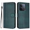 For Xiaomi Redmi 15C 4G (171mm) Cases Wallet Stand Retro Texture Leather Phone Cover with Lanyard