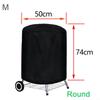 74*50CM BBQ Grill Cover For Garden Patio Outdoor PVC