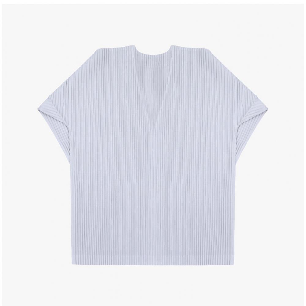 Issey Miyake Men Plisse V Neck Cardigan Hp67jl541 11