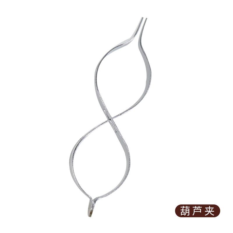 

Straight curved automatic rebound clip jewelry tweezers cross locking tweezers jewelry making tool hulu clip