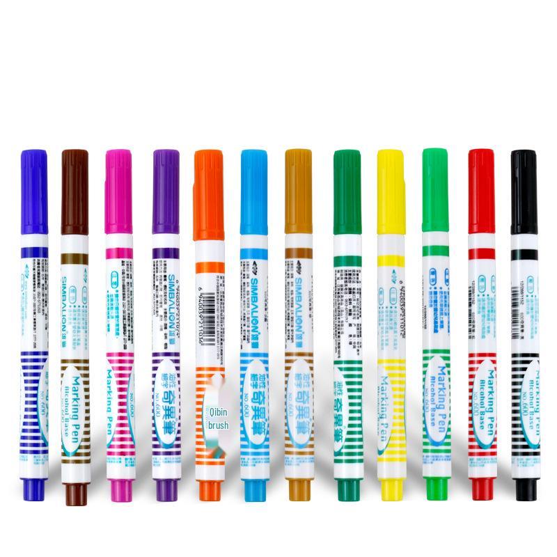 Xiongshi 600 Oil-Based Round Tip Marker Pen for Art and Painting