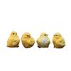 Emulation Little Chicken Decor Realistic Resin Chicken Decorations Miniature Ornament for Children’s Gifts