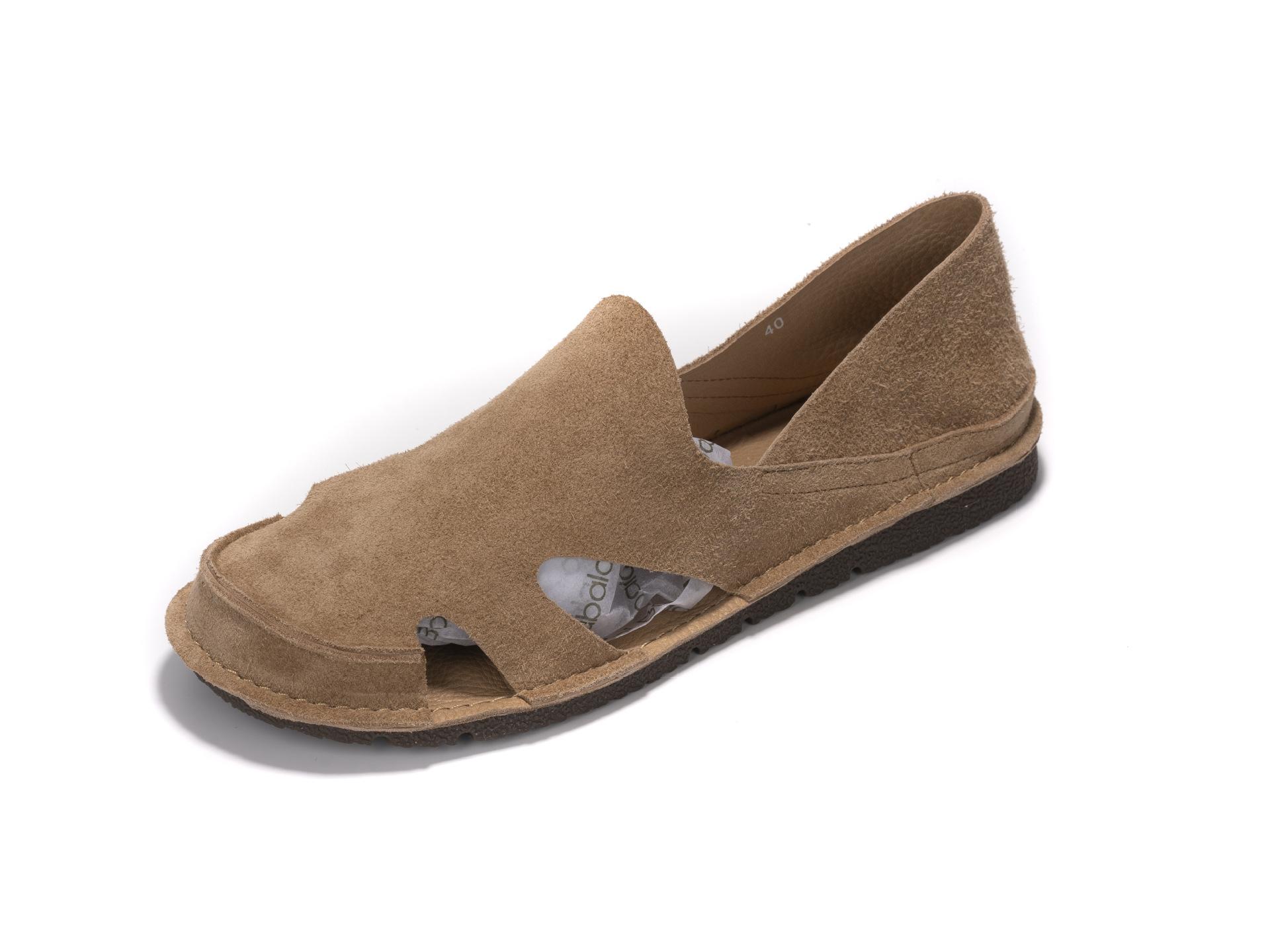 

Кожаная мужская обувь лето легкая дышащая одинарная обувь мужчины мягкая кожа мягкая подошва одна педаль повседневные сандалии мужчины 44