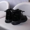 Mädchen Leichte Stiefeletten, Rutschfeste Gummisohle, Einfacher Schnürverschluss für Kleinkinder & Winter-Schuhwerk, Trendiges Kinder-Schuhwerk